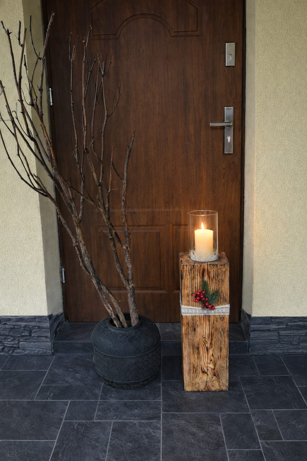 Dreveny svicen z masivniho tramu vyrobeny na zakazku MARPA MOSS 3